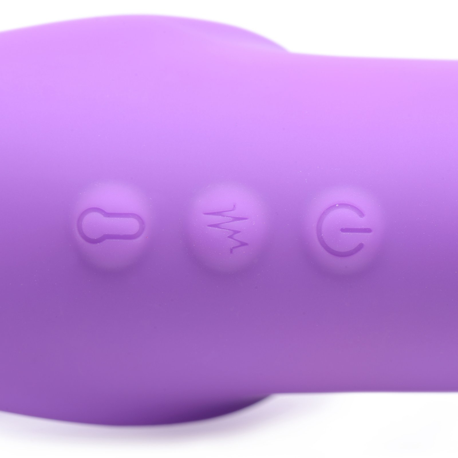 10X Remote Control Ergo-Fit G-Pulse Inflatable and Vibrating Strapless Strap-on - Purple - Image 7